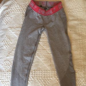 GYMSHARK grey workout pants size S
